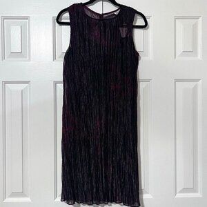Tessuto Slip Dress Size Large Midi Plum Y2K Removable Slip Dress Vintage NWT